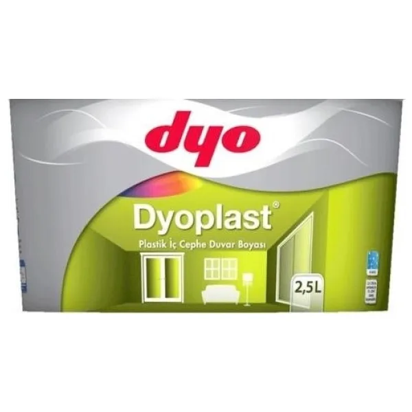 Dyo Dyoplast 15 lt Plastik İç Cephe Boyası - Beyaz