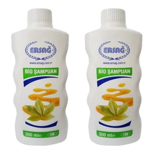 Ersağ Bio 300 ml 2 Adet Şampuan