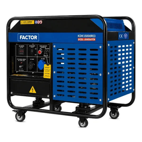 Factor KDK15000RE3 15 kVA Marşlı Dizel Jeneratör
