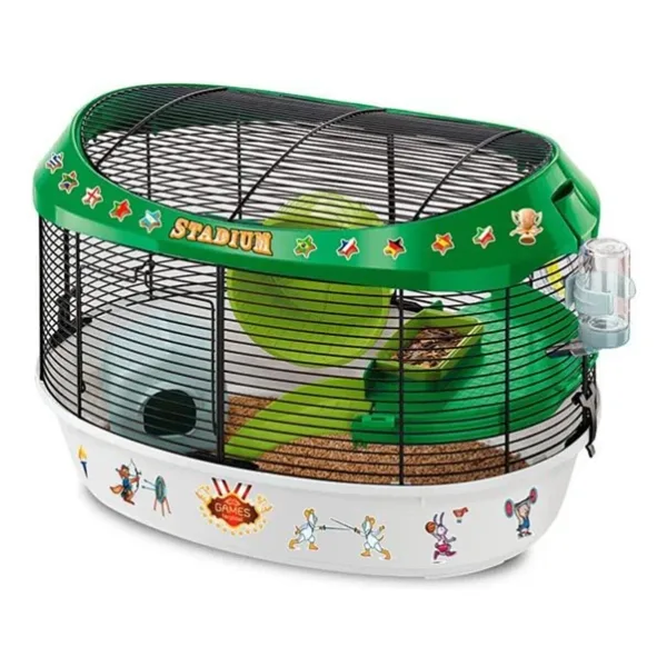 Ferplast Stadium Hamster Kafesi Siyah 49X34x33cm