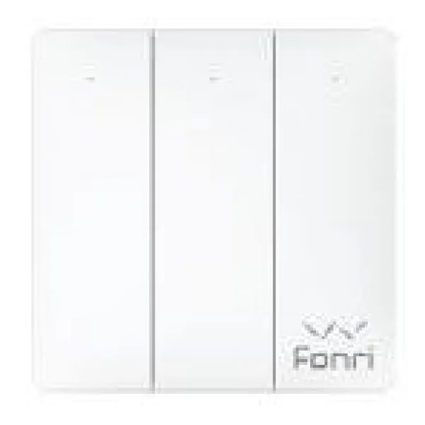 FONRİ WF3-EL3-0203-03 WIFI KABLOSUZ AKILLI DOKUNMATİK ÜÇLÜ DUVAR ANAHTARI
