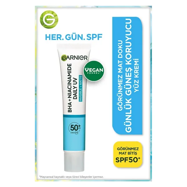 Garnier BHA+ Niasinamid 40 ml 50 Faktör Güneş Kremi