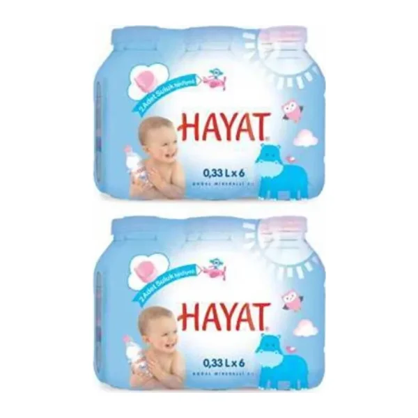 Genç Hayat Hayat Doğal Mineralli 6 Lı Bebek Suyu 2x Adet