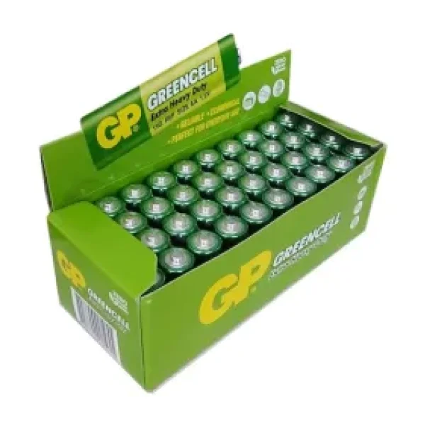 GP Greencell 15G R6 40'lı Çinko AA Kalem Pil