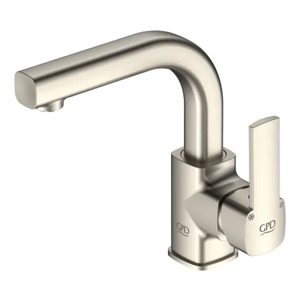 GPD Pedra MTL160-FN Fırçalı Nikel Lavabo Bataryası
