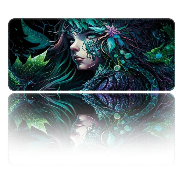 Helixsun Mouse Pad Büyük Boy Gaming Oyuncu XXL 90x40 Cm Forest-Gırl