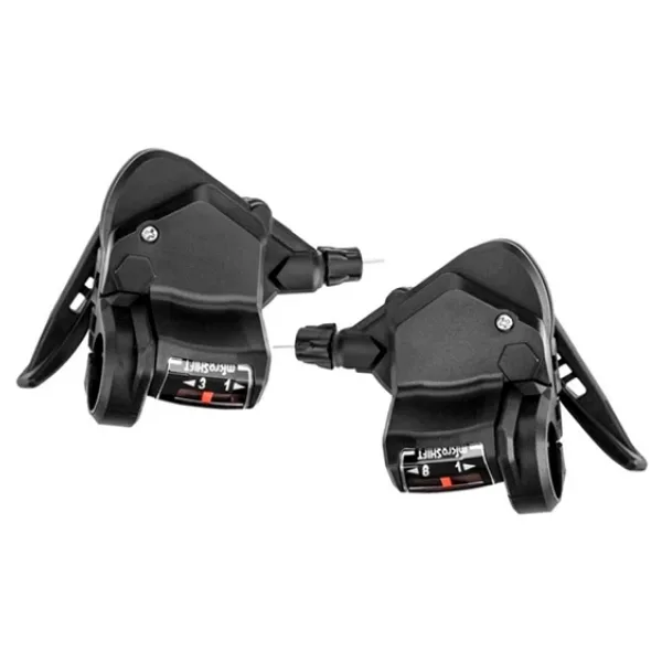 Hsgl Bisiklet Microshıft Ts-38-8 3x8 Vites Kolu Shimano Mod