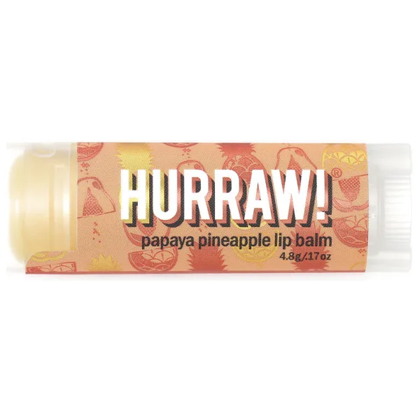 Hurraw Papaya Pineapple 4.8 gr Dudak Nemlendirici