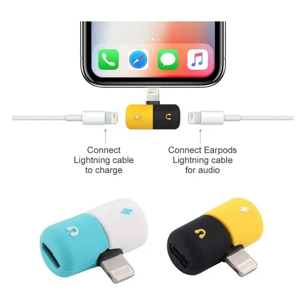 iPhone Lightning Şarj ve Kulaklık Soketi Dönüştürücü