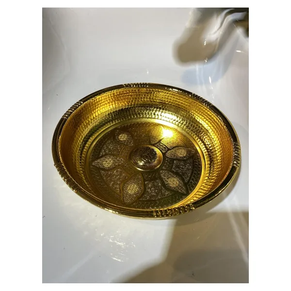 İSAOĞLU YAPI Altın Hamam Tası Komple Pirinç Ağır Tas Paslanmaz Kurna Tası Kurna Musluğu Gold Renk