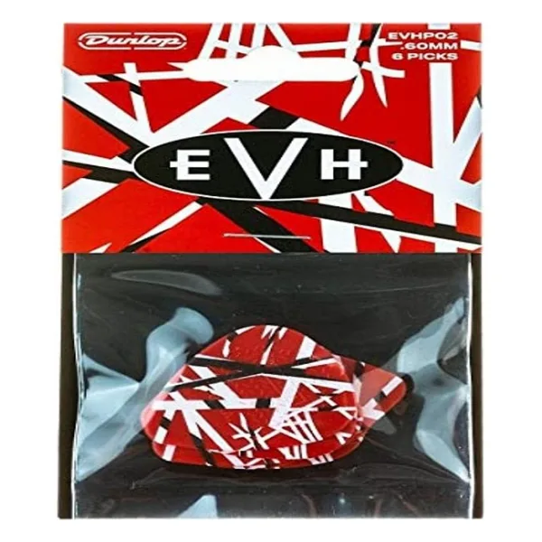 JIM DUNLOP EVH Frankenstein Gitar Seçtikleri, 6'lı Paket (EVHP02)