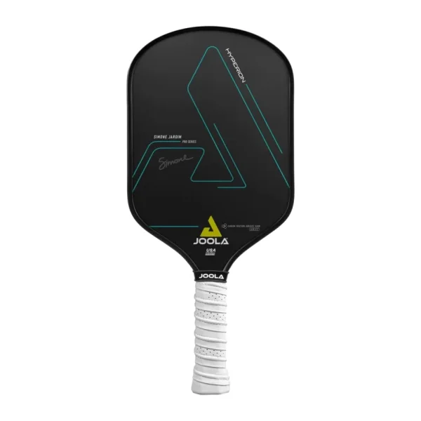 JOOLA Simone Jardim Hyperion CFS Hızlı Pickleball Küreği - USAPA Turnuva Oyunları için Onaylı - 14 mm Karbon Fiber Turşu Top Raketi - Yüksek Kum ve Döndürme ile Maksimum Hız