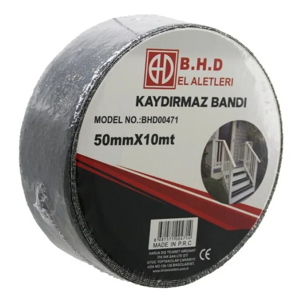 Kaydırmaz Bant Siyah 50Mm X 10Mt
