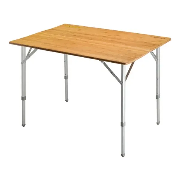Kingcamp Bamboo All-Terrain 100x70 cm Ahşap Katlanır Kamp Masası