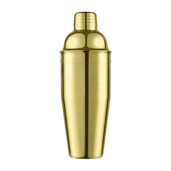 Komple Çelik Gold 700 ml Shaker Kokteyl Hazırlama Kabı Bardağı cin343sr