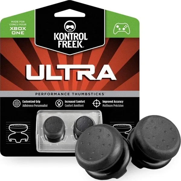 Kontrolfreek Cosmostech Ultra PS5 /PS4 Uyumlu Analog Başlık Thumbsticks - Performans Yükseltici ve K