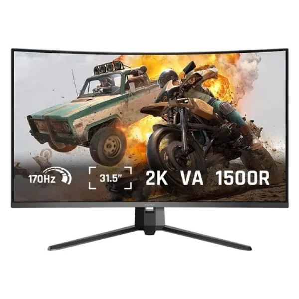 Koorui G3221SC 31.5" 1 ms 2K Curved 170 Hz Oyuncu Monitörü