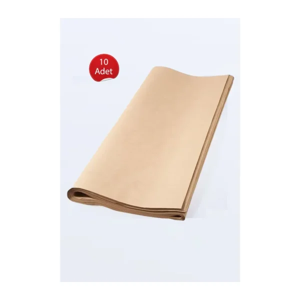 Kraft Kahverengi Kağıt 10 Adet Ambalaj Kağıdı 70X100 Cm