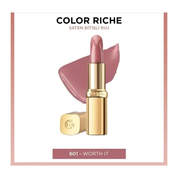 L'Oreal Paris Color Riche Saten Bitişli Stick Ruj