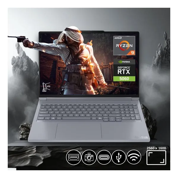 Lenovo ThinkBook 16P G6 ADR 21U00013TX Ryzen 9 8940HX 32 GB 2 TB SSD RTX5060 16" WQXGA Notebook