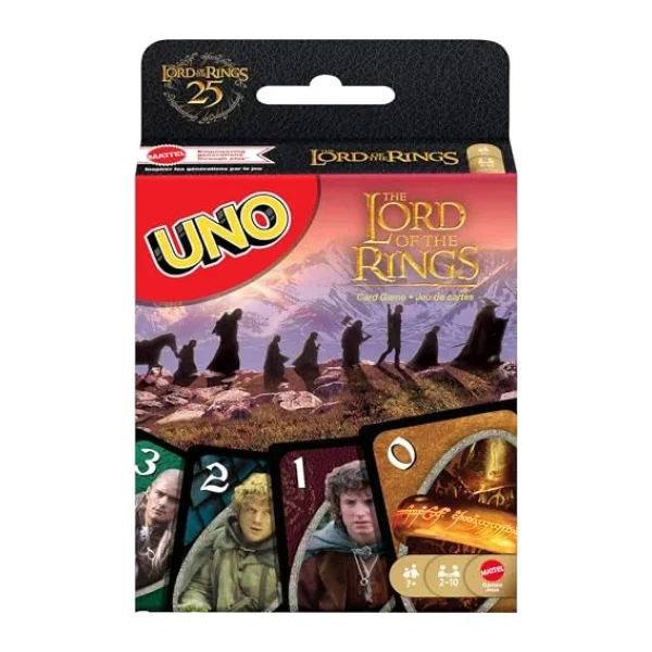 Mattel Games UNO Lord of the Rings Kartlar JMF13