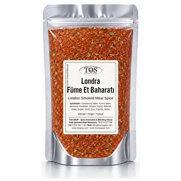 Mia'nın Londra Füme Et Baharatı 100 gr Mia's London Smoked Meat Spice