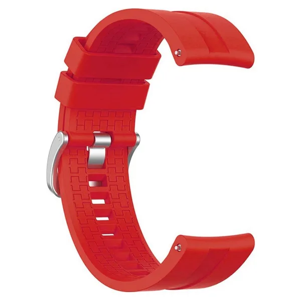 Microsonic Amazfit GTS 2 Mini Kırmızı Silikon RapidBands Kordon