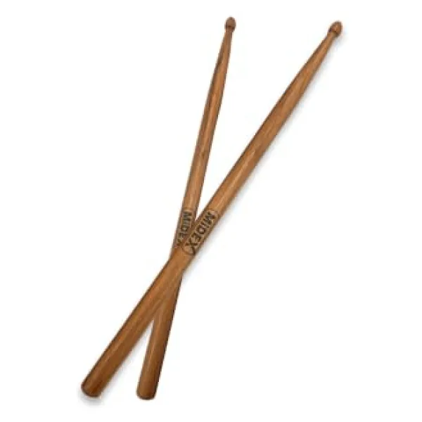 Midex OAK-110-5A Ahşap Meşe Ağacı Bateri Baget Davul Bageti 5A Drumsticks (1 Çift)