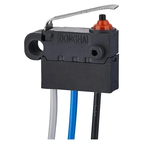 MT6-B8A01A13012-AB150 SPDT NO+NC 3-Pin Su Geçirmez Kablolu Micro Switch