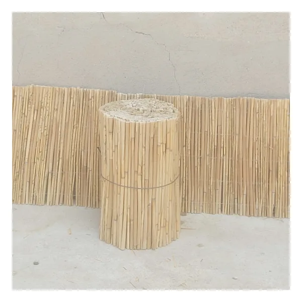 Natural 30CM x 500CM Bambu Kamış Hasır Çit Dekoratif Bahçe Balkon ve Duvar Çiti Reed Fence