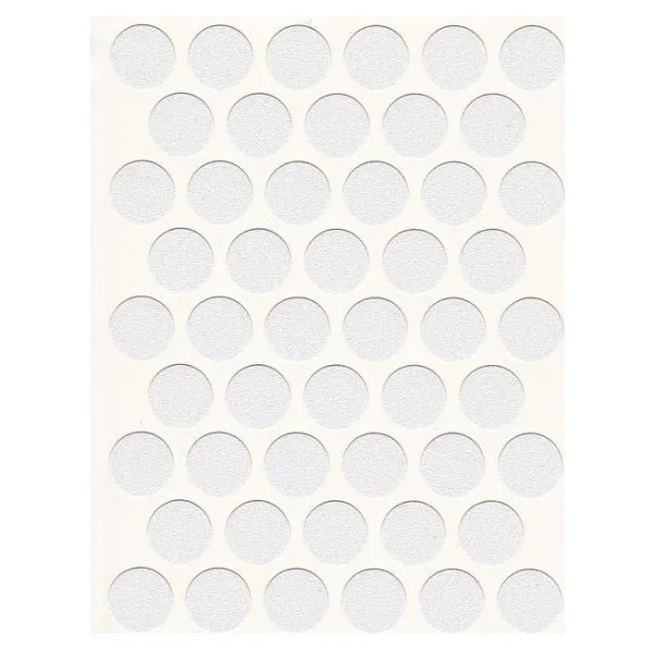 Nil Avm Yapışkanlı Vida Tapası (Beyaz) 10 mm