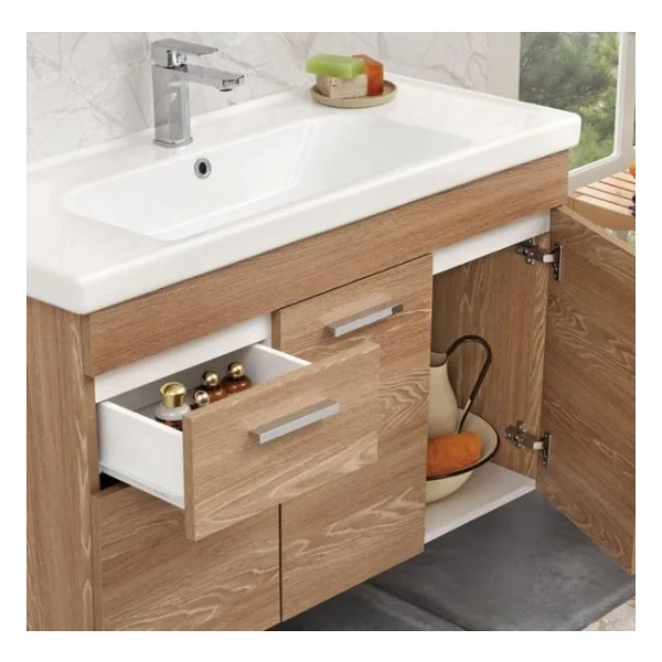 Orka Enez Livana 100 cm Banyo Alt Dolabı