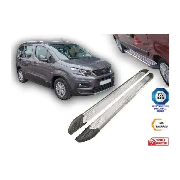 Peugeot Rifter Kısa Şase Yan Basamak 2019 2020 2021 2022 2023 2024 2025