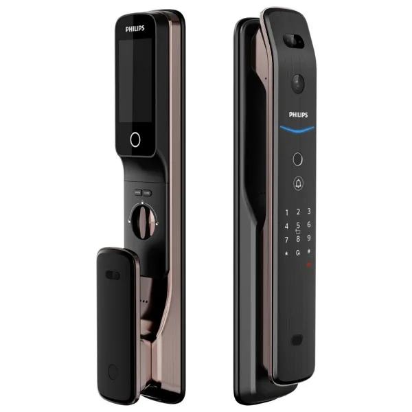 Philips DDL709-FVP-7HW Yüz Tanımalı Kameralı Akıllı Kapı Kilidi