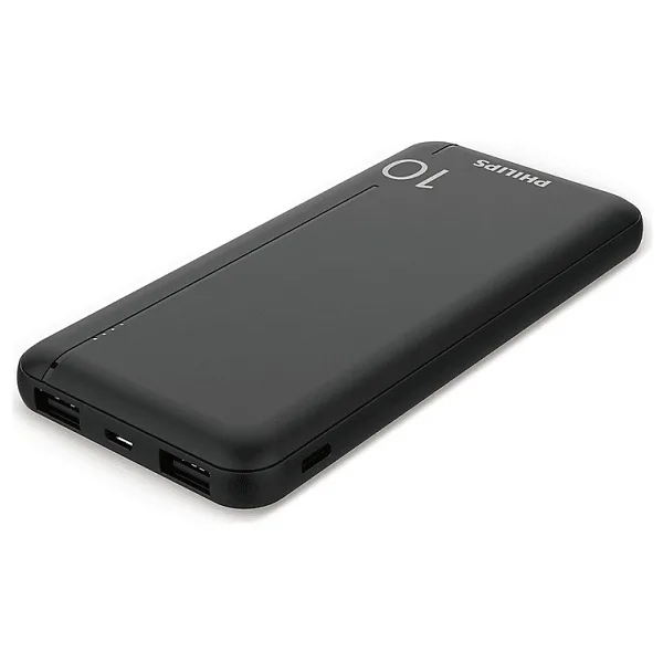 Philips DLP1812PB LED Göstergeli 10000 mAh Siyah Hızlı Şarj Powerbank