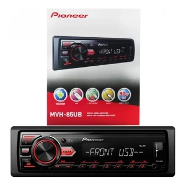 Pioneer MVH-85UB 4x50 W Oto Teyp