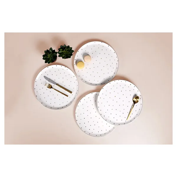 Porland Forest Düz Tabak 28 cm 4'lü