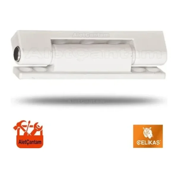 PVC KAPI MENTEŞESİ PİMAPEN 100MM BEYAZ ( PLASTİK DEĞİLDİR !!!)