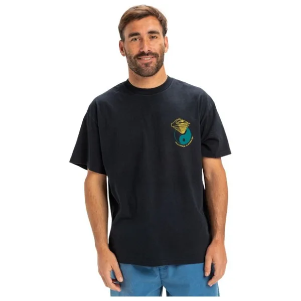 Quiksilver Hw Hypnotic Wave Erkek Siyah Tişört - M