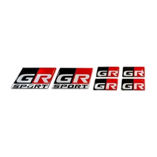 Redline Grafik Toyota Corolla Gr Sport Sticker Seti Gümüş