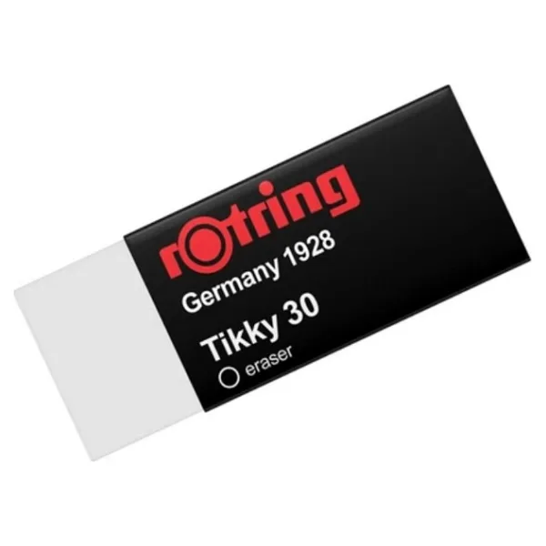 Rotring Rotring Tikky 30 Silgi, Beyaz Iz Bırakmayan, Tozsuz Silme - Tikky 30 Beyaz