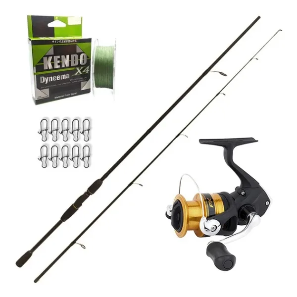 Shimano Fx 3000 - Remixon Double Black 270Cm Spin Olta Seti