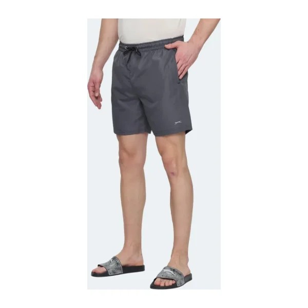 Slazenger Rodolf Gri Erkek Deniz Şortu