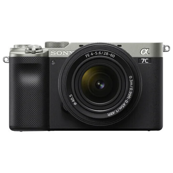 Sony A7C + 28-60mm Lens Gümüş Aynasız Fotoğraf Makinesi
