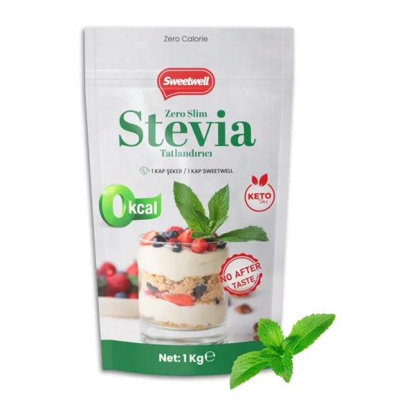 Sweetwell Zero Slim Stevia Eritritol Tatlandırıcı 1 kg