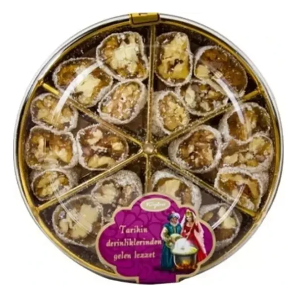 Tuğba Kuruyemiş Cevizli 250 gr Süzme Lokum