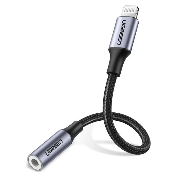 Ugreen 30756 Lightning to 3.5mm Aux dönüştürücü