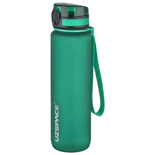 Uzspace 3038 Koyu Yeşil 1000 ml Tritan Matara