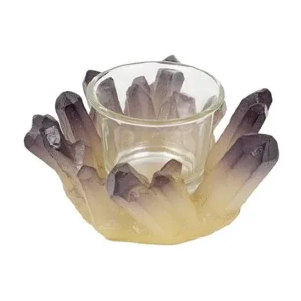 Vitale Dragon Dekoratif Ametist Mumluk 11x6 cm AK.ID0033