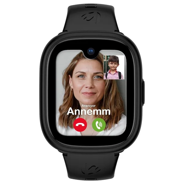Wiky Watch 5 Plus Siyah Akıllı Çocuk Saati